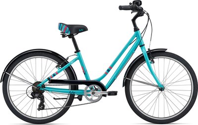 Велосипед детский Liv Flourish 24 aqua 2021 (LIV-FLOURISH-24-Blue)