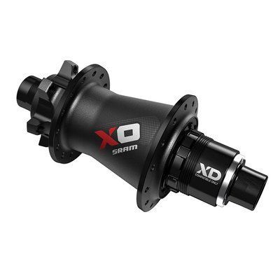 Втулка Sram MTB Hub X0 DH Rear 6-Bolt Disc 32H Black/Red, XD Driver Body (11/12spd) (includes 12x150 & 12x157 Through Axle Caps) - A1 (00.2018.006.022)