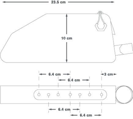 Сумка на раму Apidura Expedition Bolt-on Top Tube Pack, 1,0 L (APR TWB-0000-000)