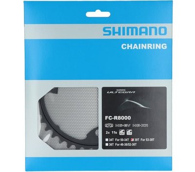 Зірка шатунів Shimano FC-R8000 ULTEGRA 39 зуб.-MW для 53-39T (Y1W839000)
