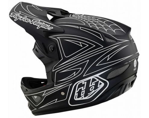 Ендуро шолом TLD D3 FIBERLITE HELMET SpiderStripe Black, M (198550023)
