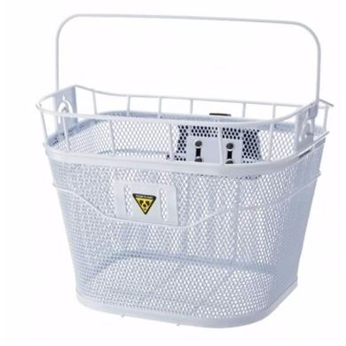 Кошик на кермо Topeak Basket Front, 16л, з фіксатором F3E, White (TB2011-W)