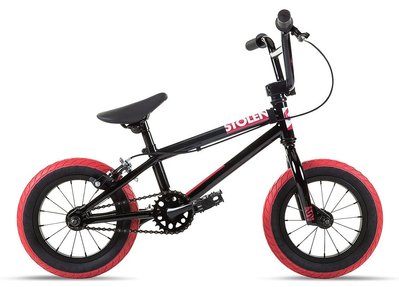 Велосипед дитячий Stolen Agent 12" 2021 Black/Dark Red, S (STN SKD-06-36)