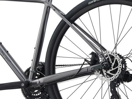 Велосипед міський Giant Escape 3 Disc, 2022, Metallic Black, M (2200118115)