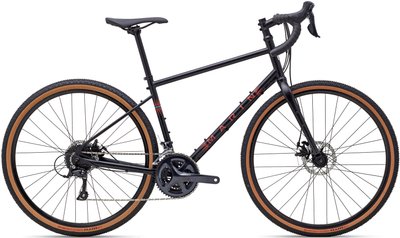 Велосипед 27,5" Marin FOUR CORNERS S 2023 Satin Black/Red (SKD-54-18)