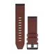 Ремінець Garmin Fenix 5x QuickFit 26mm, Leather Band, Brown (753759167028)