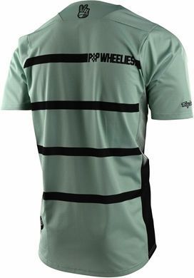 Велоджерсі дитяча TLD Skyline S/S Jersey DIFFUZE, SMOKE GREEN/BLACK, р. YSM (328890002)
