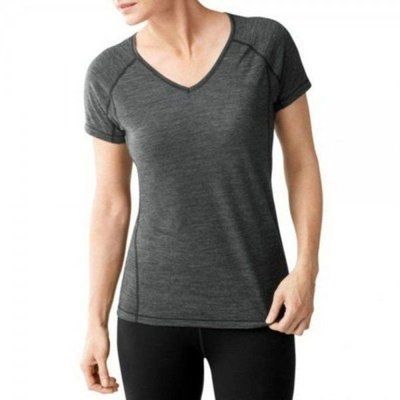 Футболка жіноча Smartwool PhD Ultra Light Short Sleeve Charcoal, р. XS (SW 15142.003-XS)