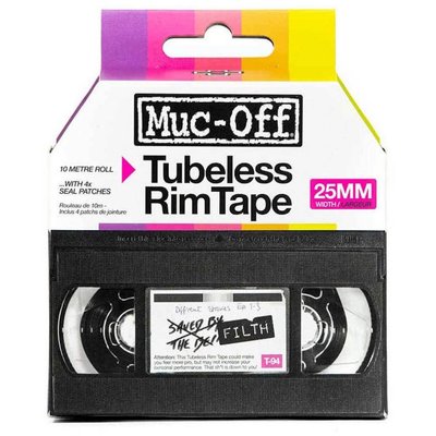 Стрічка для безкамерки MUC-OFF Tubeless Rim Tape 10m/25mm (MC.20070)
