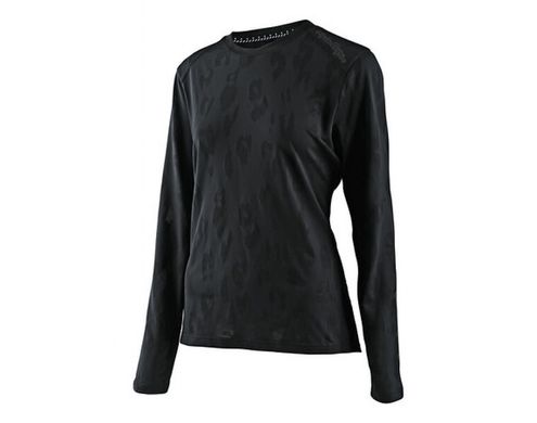 Велоджерсі жіноче TLD WMNS LILIUM LS JERSEY Jacquard Black, L (358419004)