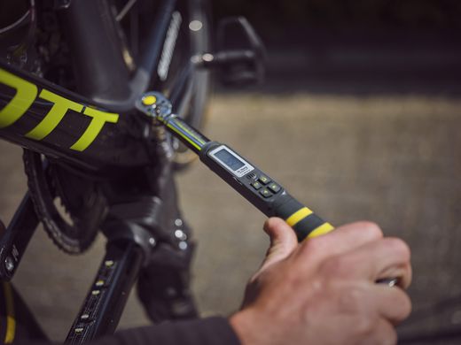 Ключ динамометричний Topeak D-Torq Wrench DX, з чохлом, Black/Yellow (TT2531)