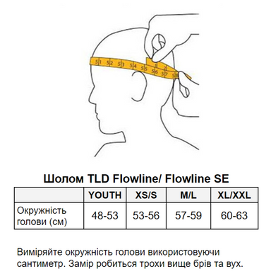 Велошолом TLD Flowline SE HELMET Mips Radian Gray/Charcoal, XS/S (110933001)