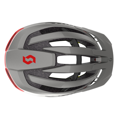 Велошолом Scott Fuga Plus Rev, Grey/Red, M, 55-59 см (265531.6147.007)