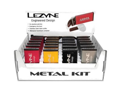 Набір латок Lezyne Metal Kit Box, 24 шт, Y13, USA (4712805 979172)