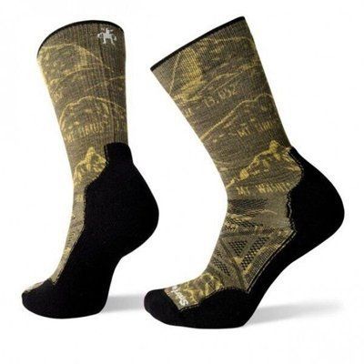 Шкарпетки чоловічі Smartwool PhD Outdoor Light Print Crew Loden, р. L (SW 01150.031-L)