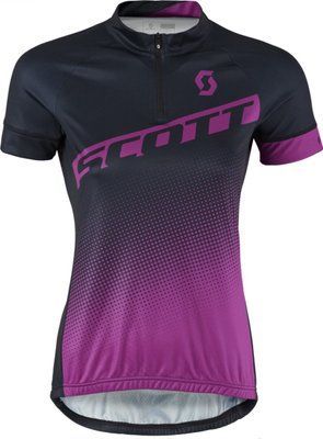 Велофутболка SCOTT W ENDURANCE 40 Light Blue/Purple, M (250322.5480.007)