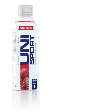 Концентрат для приготування ізотонічного напою Nutrend Unisport 500 ml, Малина/Журавлина (NRD 795795)