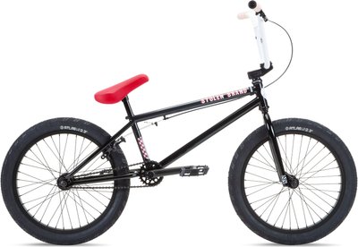 Велосипед BMX Stolen Stereo 20.75", 2023 Black, W/Fast Times Red (SKD-20-65)