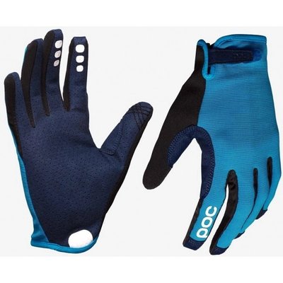 Велоперчатки POC Resistance Enduro ADJ Glove Black/Blue, р.S (PC 303358204SML1)