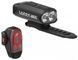 Комплект велосвітла Lezyne Micro Drive 600XL / KTV Pair, Black, 600/10 lum, Y13 (4712806 002312)