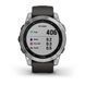 Смарт-годинник Garmin Fenix 7, Silver/Graphite (753759278038)
