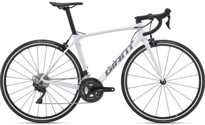 Велосипед шоссейный Giant TCR Advanced 2 белый Unicorn S, 28" (2100020204)