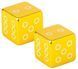 Ковпачки на вентиль Fouriers US001 Cube Schrader, Gold (VL-US001-004)