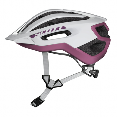 Велошолом Scott Fuga Plus, White/Purple, L, 59-61 см (250029.2320.008)