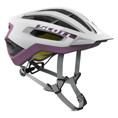 Велошлем Scott Fuga Plus, White/Purple, L, 59-61 см (250029.2320.008)