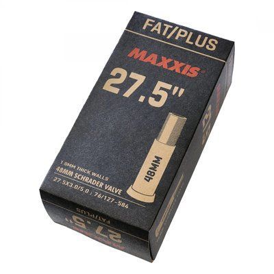 Камера Maxxis Fat/Plus 27,5X3.0/5.0, Schrader 48 мм (MXS EIB00140300)