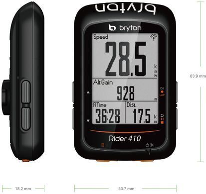 Велокомп'ютер Bryton Rider 410T (GNT-BR-1706180700001610)