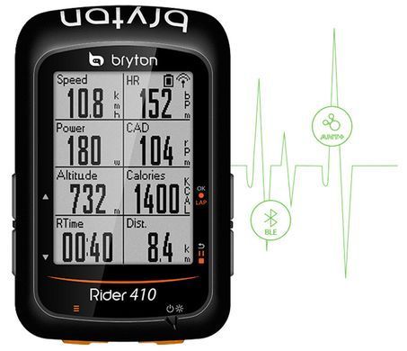Велокомп'ютер Bryton Rider 410T (GNT-BR-1706180700001610)