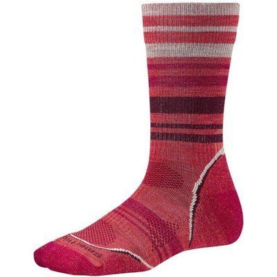 Шкарпетки жіночі Smartwool PhD Outdoor Light Pattern Crew Hibiscus, р. L (SW SW083.486-L)
