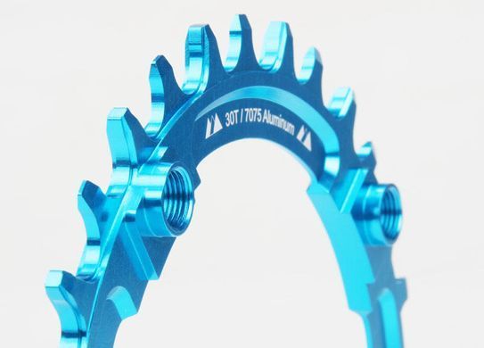 Зірка FireEye Narrow/Wide 30T FE N-W Chain Ring 30T, Blue (FiRE FE_CR_30T_BL)