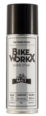 Поліроль BikeWorkX Shine Star MAT, спрей, 200 мл (SHINEM/200)