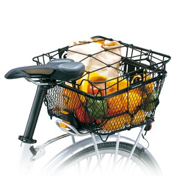 Корзинка на багажник Topeak MTX Basket Rear with Fixer 6, Black, 23,44 L (TPK TB2005)