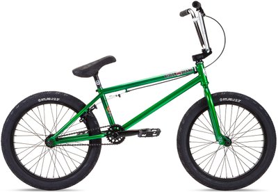 Велосипед BMX Stolen Heist 21.00", 2022, Dark Green W/Chrome, Pivotal seat (SKD-43-40)