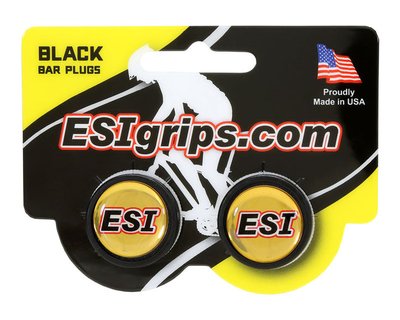 Заглушка руля ESI Bar Plug, Black (BP1BK)