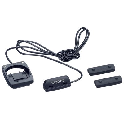 Комплект база + датчик швидкості для провідних велокомп'ютерів VDO (4037438030145)