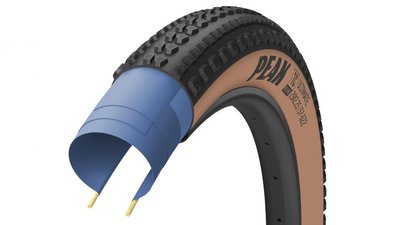 Покришка 27.5x2.25 (57-584) GoodYear PEAK Ultimate Tubeless Complete, Blk/Tan (GR.001.57.584.V006.R)