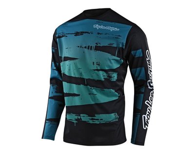 Велоджерсі TLD Sprint Jersey Brushed Marine/Teal, M (323895013)