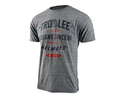Велоджерсі TLD Roll Out Short Sleeve Tee ASH Heather, S (701332012)