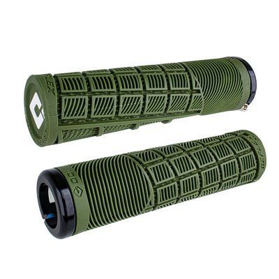 Гріпси ODI Grips Reflex XL v2.1 Lock-On MTB Closed End 135mm, Army Green (D33RXLAG-B)