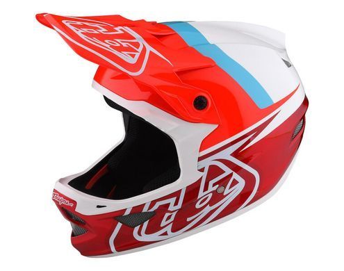 Ендуро шолом TLD D3 FIBERLITE HELMET Slant Red, L (198744014)