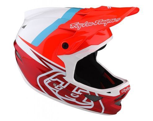 Ендуро шолом TLD D3 FIBERLITE HELMET Slant Red, L (198744014)