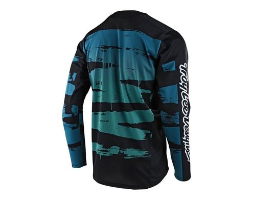 Велоджерсі TLD Sprint Jersey Brushed Marine/Teal, M (323895013)