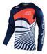 Велоджерсі TLD GP JERSEY, DRIFT NAVY/ORANGE, р. 2XL (307780003)