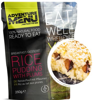 Рисовий пудинг зі сливами Adventure Menu Rice pudding with plums (AM 632)