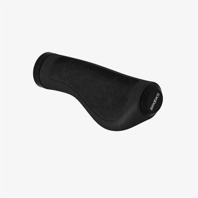 Гріпси гумові Brooks Ergonomic Rubber Grips 130/130, Black (569912)