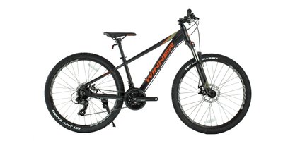 Велосипед підлітковий WINNER 26" SOLID - FX 14" Чорний 3/7, S (22-345)